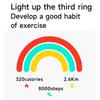 Rainbuvvy HT23 Bluetooth Smart Bracelet 1.83inch IPS 240x296 IP68 Waterproof BLE5.0 Battery 300mAh Heart Rate Flashlight Android Smartwatch