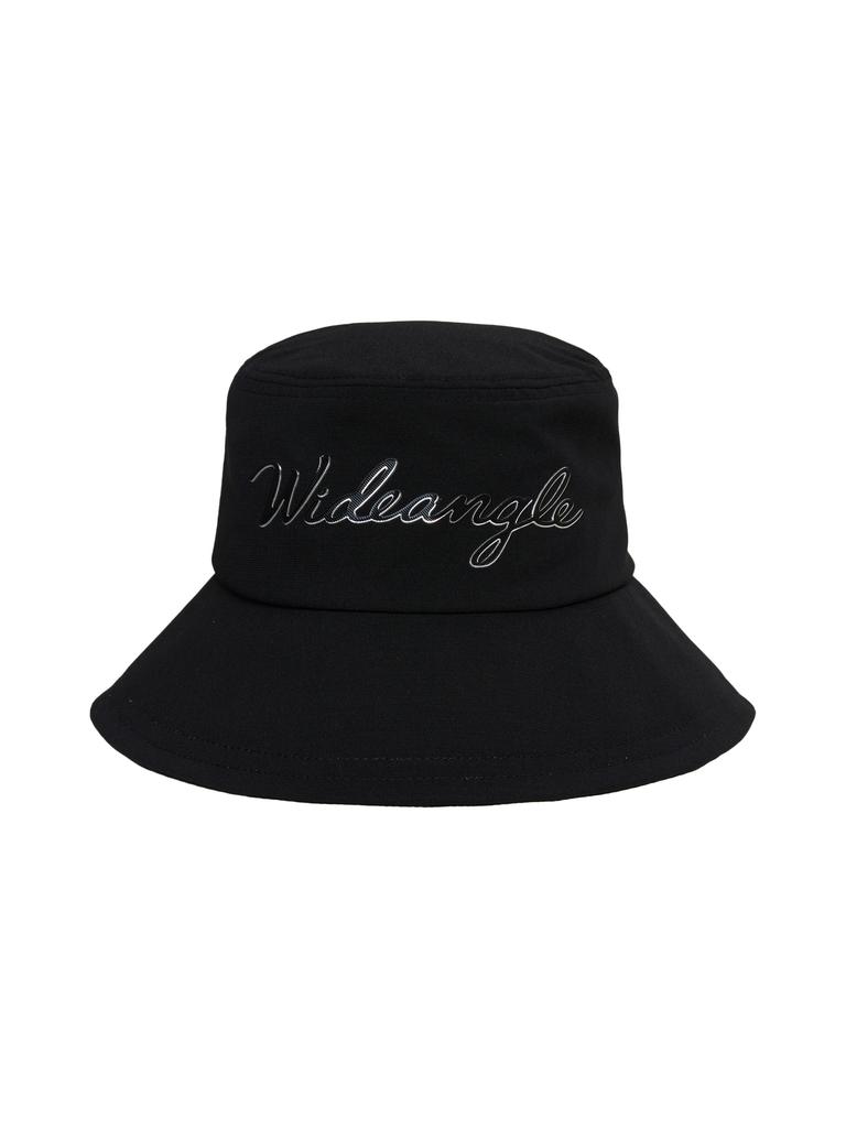 WIDEANGLE To Trim Point Ribbon Hat_Black