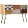 VidaXL Buffet 120 x 30 x 75 cm Bois de manguier massif