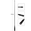 TWAYRDIO 120300MHz Airband Reception Handheld Antenna, SMA Connector, VUHF Airband Reception Only, 47cm, for Icom, Alinco, and Standard