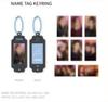 [USED] ILLIT bomb pop-up name tag key ring