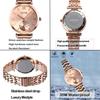 Women's Gold Watch, Simple Design, Ultra-Thin, Waterproof, Classic, Stylish, Casual, Cute, Business, Stainless Steel, Gift