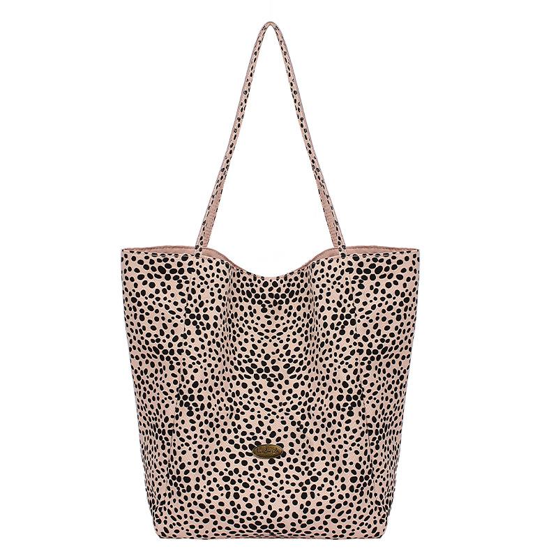 

New Canvas Bag Large Capacity Double-sided Shoulder Bag