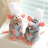 Ratatouille Mouse Plush Toy Headband Adorable Hair Accessory Stuffed Gift Doll