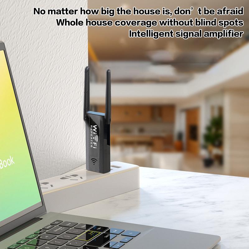 300Mbps Wireless Usb Wifi Repeater Adapter Extender Drive Free Wireless Network Card Signal Router Wifi Receiving Transmitter