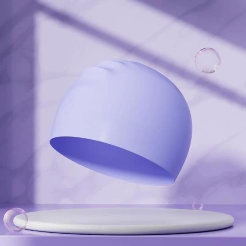 Men Women Universal Silicone Swimming Cap for Adult Hair Protection Elestic Swim Hat Long Hair Protection Swimming Caps