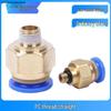 Pneumatic Brass Push-to-Connect Straight Air Hose Fittings: PC8-02, PC6-01, PC10-03, PC4-M5