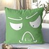 Cartoon Funny Expression Patterns Printing Pillow Cover Short Plush Suitable Living Rooms Bedrooms Sofas Throw Cushion Cover