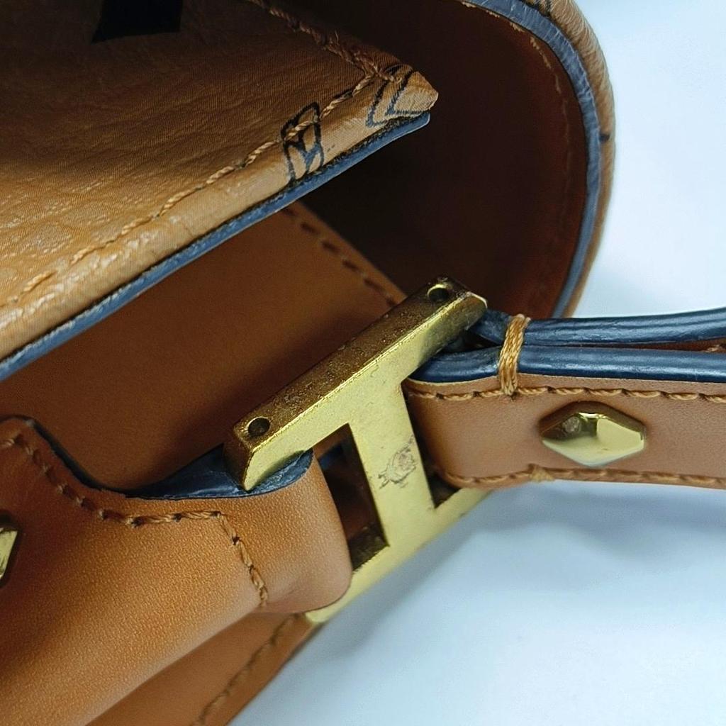 [Pre-Owned] Pasetia Visetos Monogram Coated Canvas Crossbody Bag - Excellent #5WVY4E