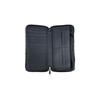 Gucci Classic Double G Embossed Cloud Pattern Fabric Leather Wallet Men Wallet Black 625563-1W3AN-1000