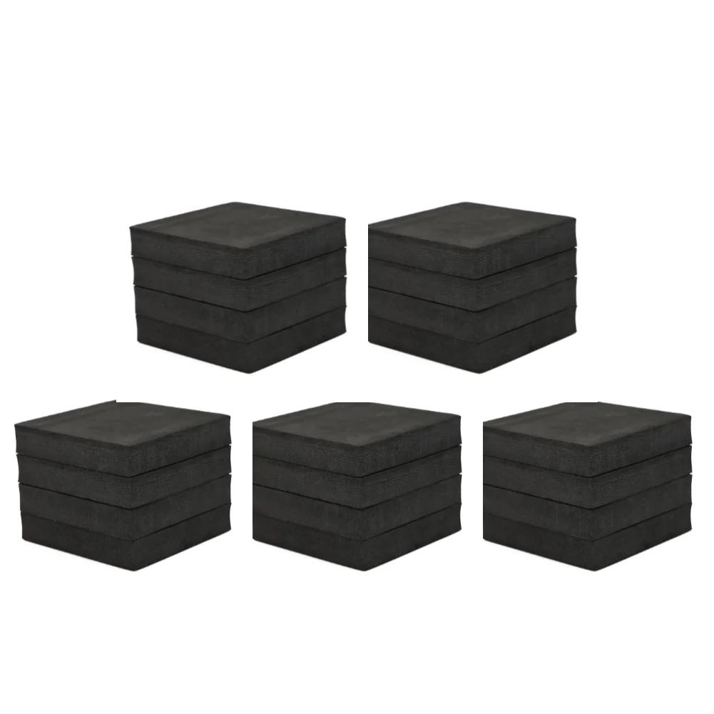 4-24pcs Washing Machine Anti Vibration Pad Shock Proof Square Non Slip Foot Refrigerator Floor Furniture Protectors Mat 10*10cm