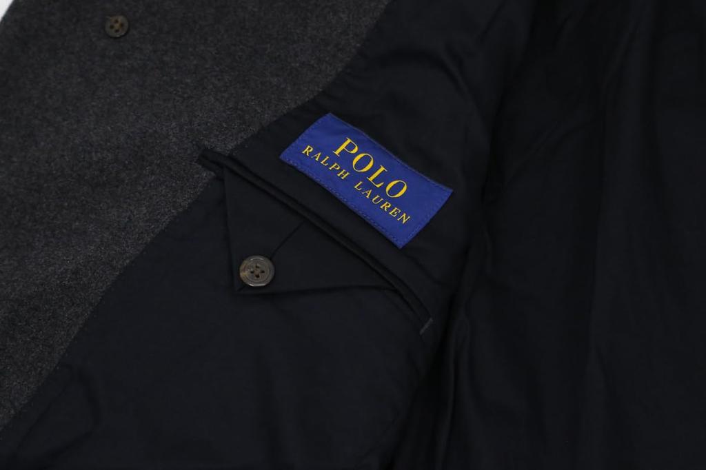 POLO Ralph Lauren Wool Melton Chesterfield Car Size CHRHTR Men's Coat, Small, 01010080, [Used]