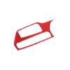 Red Carbon Fiber Interior Gear Shift Panel Cover Trim For Toyota Supra  19-24