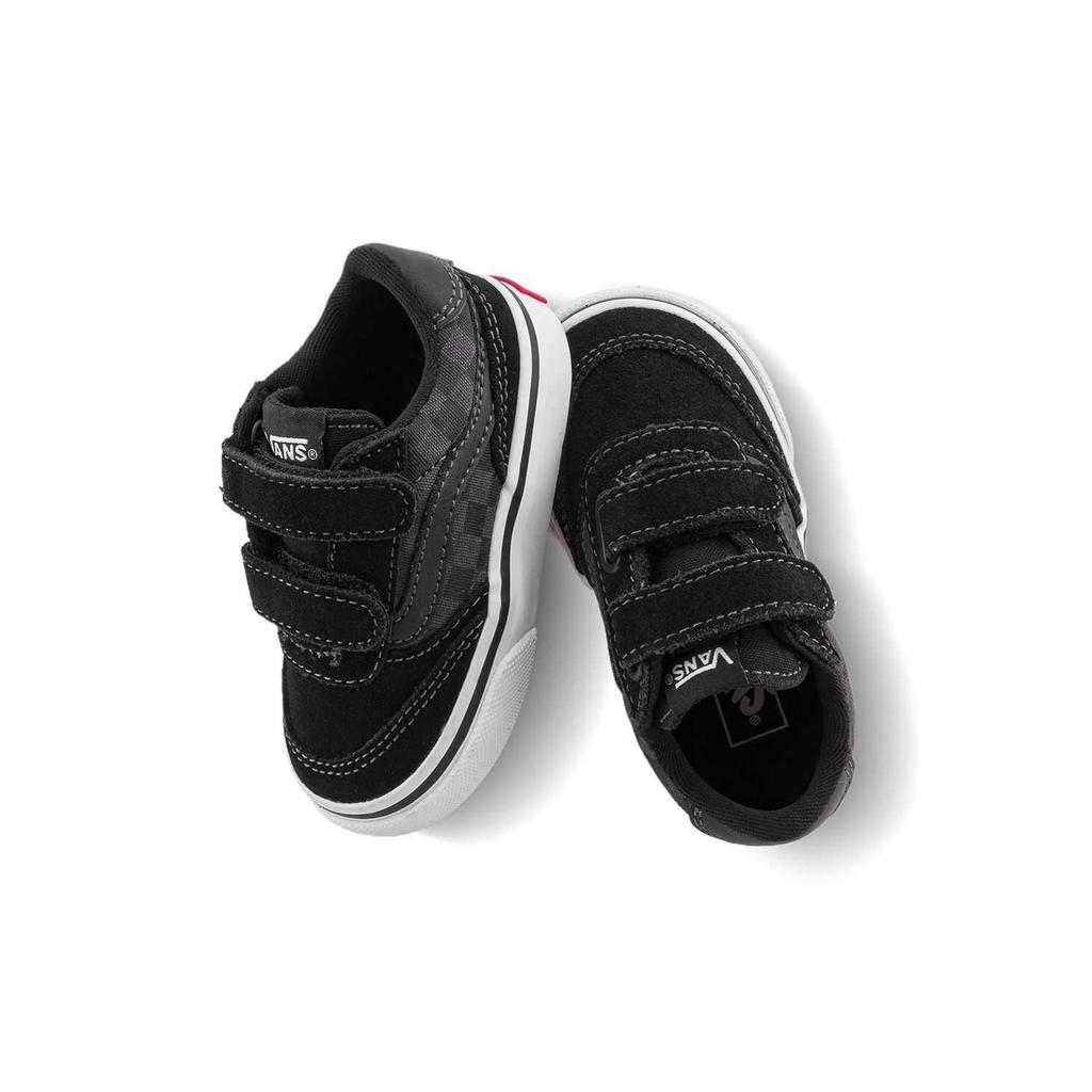 Vans Comfortable Fashionable Simple Versatile Durable Low-Top Walking Shoes Baby Shoes Black VN000D7XKOU