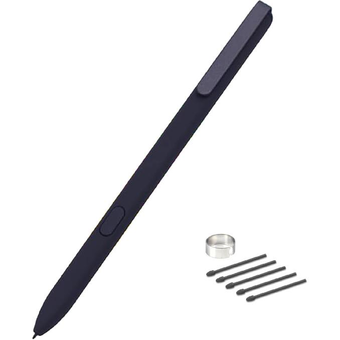 Black Marker Pen for Remarkable 1/2 Tablet Notebook, Stylus for Remarkable 2 Marker Pen Replacement + 5 Tips/Nibs,No Charging Needed,No Setup