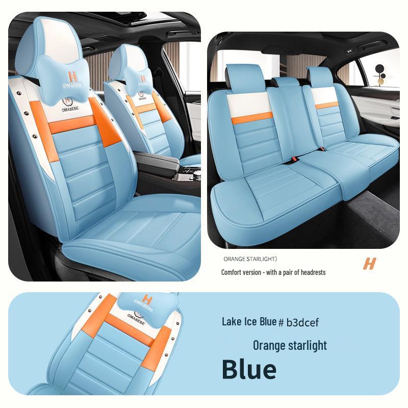 Yuexiang V3 Aeolus AX7 Yixuan MAX Orange Star Light Hermes Nappa Leather Car Seat Cushion