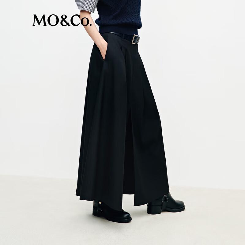 MO&Co. A-Line High-Waist Long Skirt