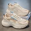 New spring student leisure sports breathable thick-soled heightening dad shoes