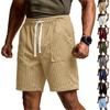 Men's -color Casual Corduroy Loose Five-inch Length Shorts - Men's Comfortable Sports Shorts