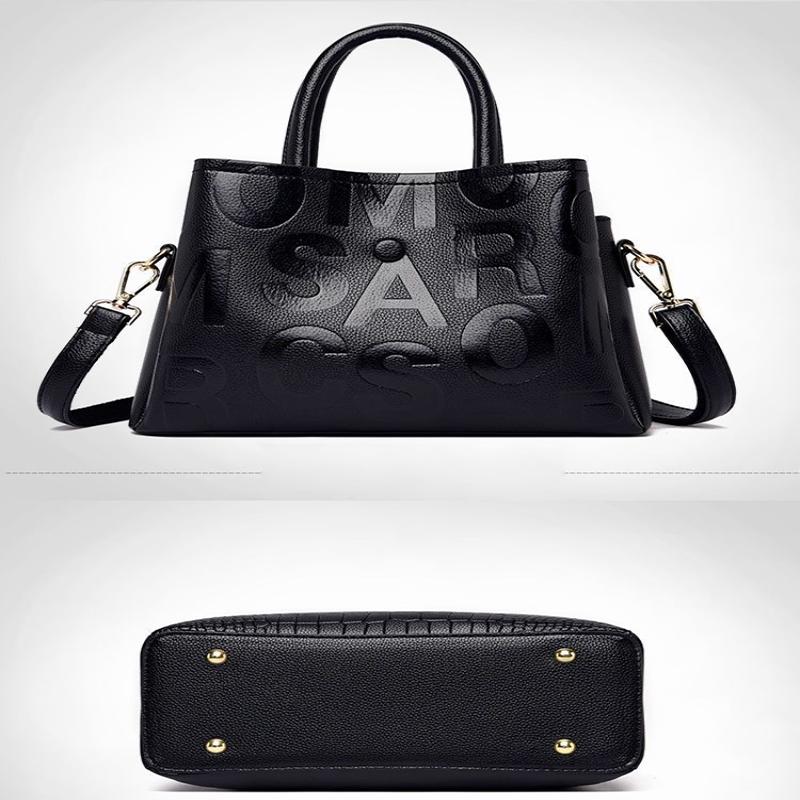 Modna damska torba typu crossbody, torba na ramię dla matki, damska, wysokiej jakości skórzana torebka