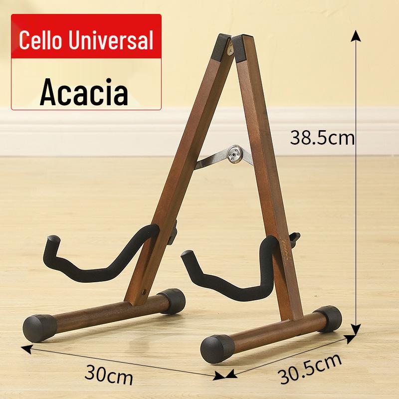 Universal Non-Slip Foldable Cello Display Stand for Home and Performance Use