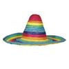 Fiestas Guirca Sombrero de Paja Mexicano Unisex para Adulto