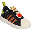 adidas Originals Adifom Superstar 360 New Year Edition Classic Comfortable Low-Top Sneakers Kids Sneakers Black KH5696
