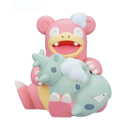 POKEMON GACHA Bathing Bubbles Dancing Cheerleading Climbing Snubbull Cleffa Pikachu Slowpoke Dedenne FIGURE MODEL TOYS