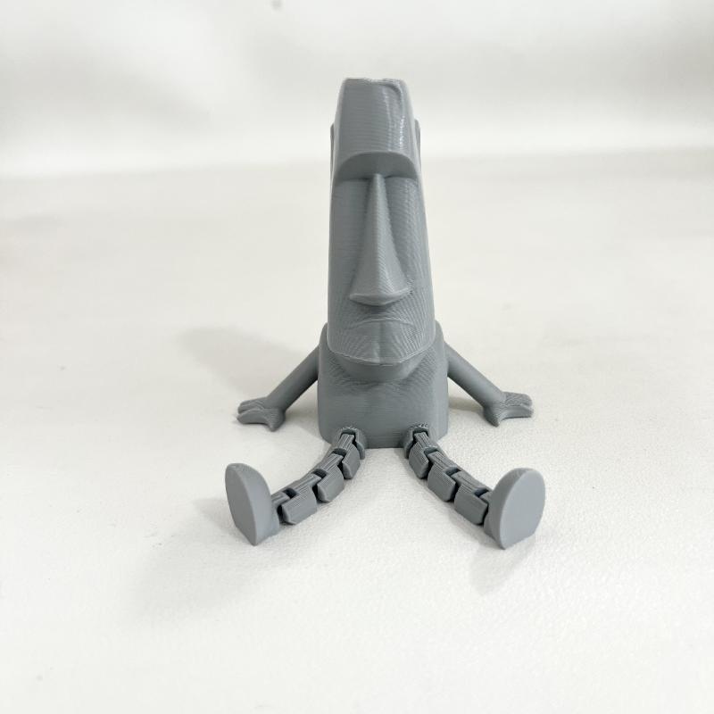 Creative Movable Moai Statue Ornament Island Easter Leisurely Small Person Sculpture Decor Mini Figurines Car Desktop Decoration