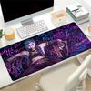 Dark Fantasy Warrior Large Gaming Mouse Pad Nonslip Rubber Base Waterproof Desk Mat For Office Pc Laptop