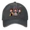 New AJR Brothers Animated Baseball Cap Designer Hat Custom Cap Snap Back Hat Luxury Unisex Hat Unisex Womens