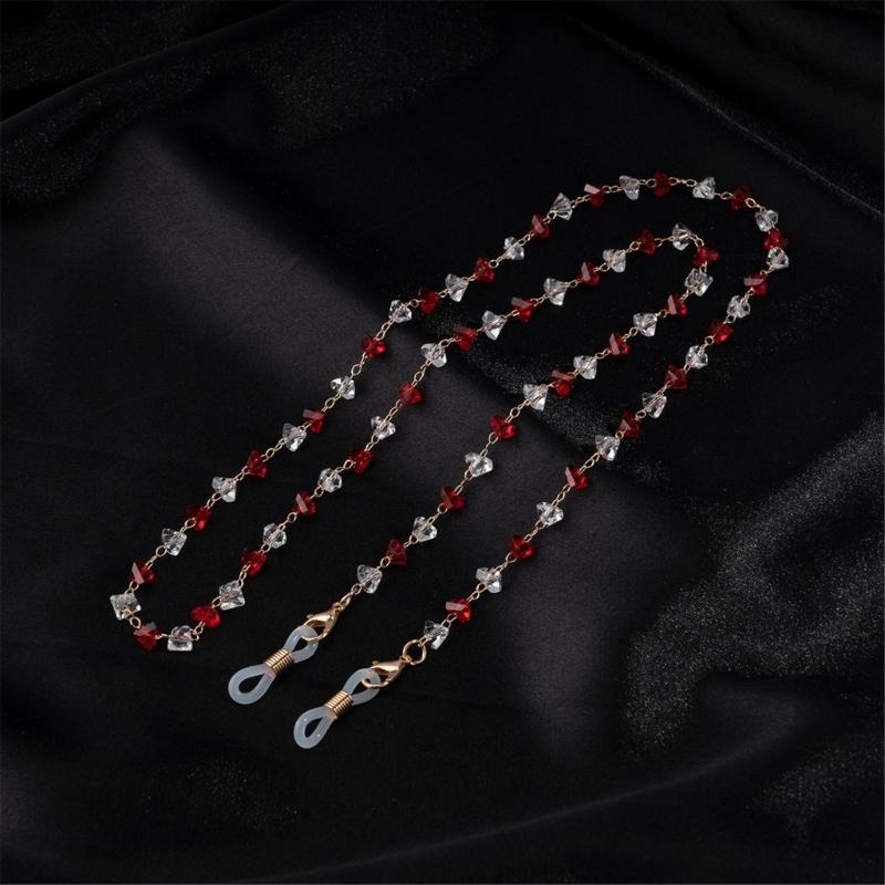 Eyeglasses Holder Chain Nonslip Glasses Retainer Cord For Glasses Facemask Women Men Everyday Use Fashion Accessory