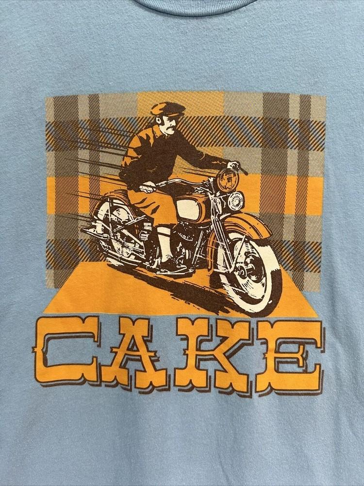 Rare! Cake Band Light Blue Color Shirt Unisex S to 5XL Free Shipping MQ339 Unisex T-Shirt XL