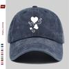 Pc Artistic Heart Pattern Printed Baseball Cap Cute Sexy Design Sun Hat Comfortable Lightweight Trucker Decor Hat Adjustable