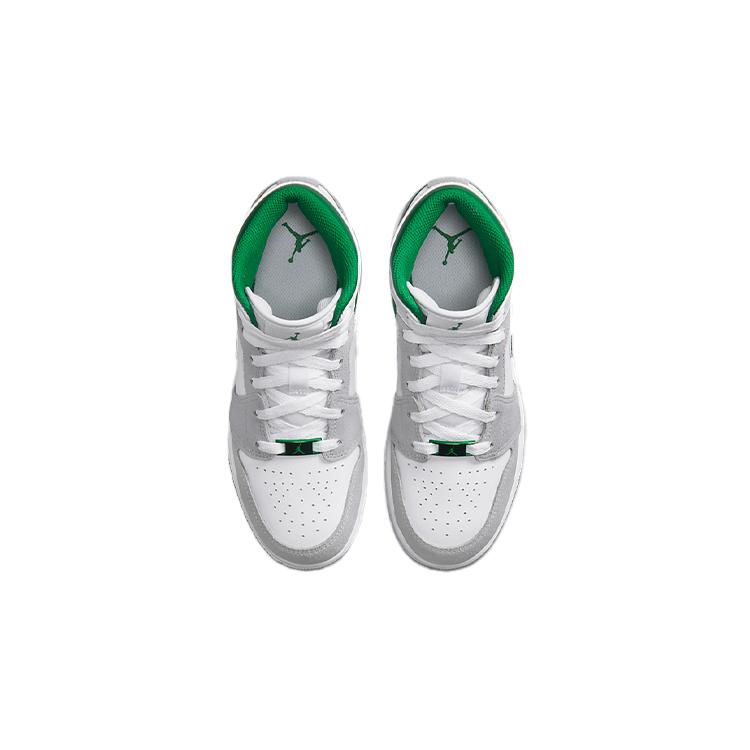 Jordan 1 Mid SE White Pine Green Smoke Grey GS DC7248-103