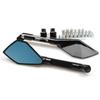 Durable Shockproof Aluminum Rearview Mirror for Motorcycles and Sports Cars