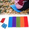 Foldable Outdoor Picnic Camping Mat Portable Lightweight Moisture-proof Mat Honeycomb Sitting Pad for Picnic Hiking Foam Seat