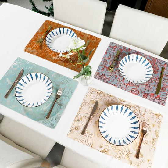 

Подставка для столовых приборов, двусторонняя, противоожоговая, мягкая, устойчивая к высоким температурам, настольная подставка, принадлежности для ресторана