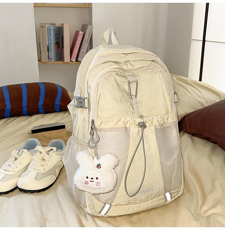 Schoolbag New Men's and Women's Outdoor Cycling Bag Hiking Backpack Personalized Large Capacity Breast Bag Tide Sports Backpack