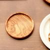 Altereno Wooden Coasters, Tray, Tabletop Accessories, Italian, Set of 2, Round, Small