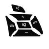 Car steering wheel button switch decorative cover sticker for Mercedes Benz A B C E Ml Gl Cla Gla Glk Sl Class W176 W212 W204