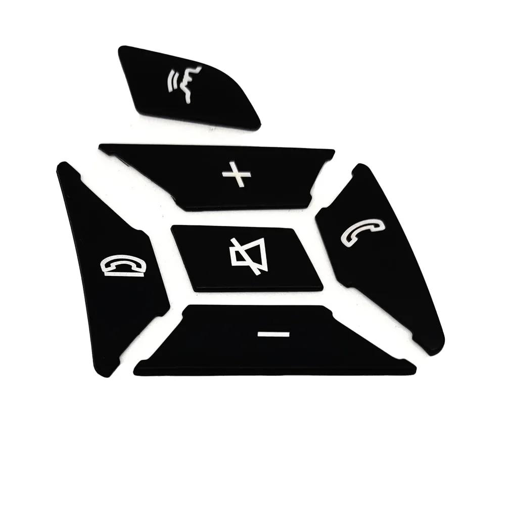 Car steering wheel button switch decorative cover sticker for Mercedes Benz A B C E Ml Gl Cla Gla Glk Sl Class W176 W212 W204