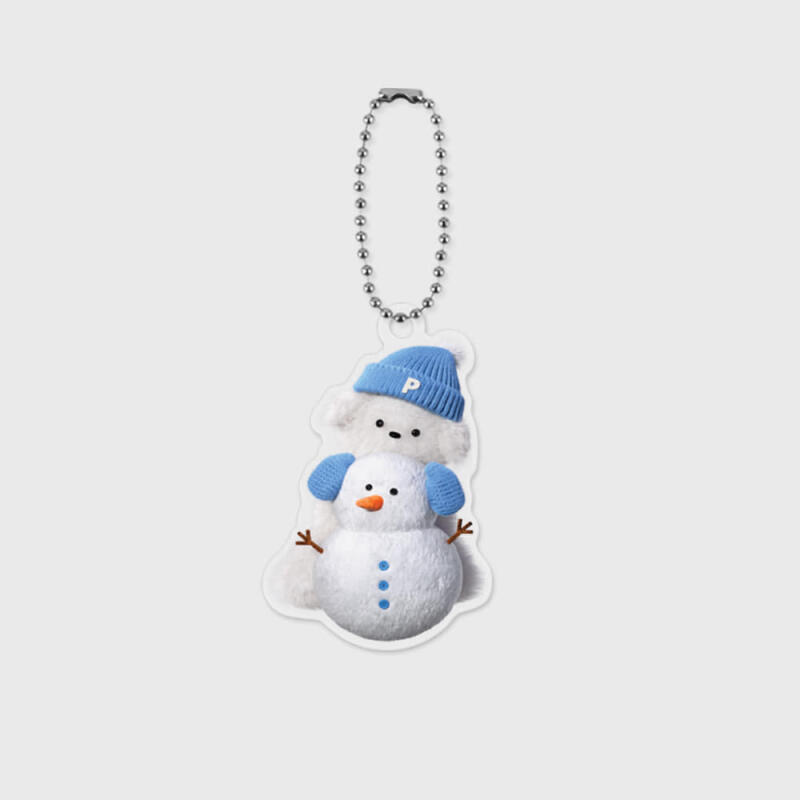 snowman for ppokku acrylic keyring Single product