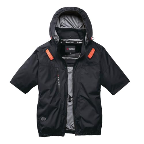 [BURTLE] Aircraft Short Sleeve Blouson (No Fan) AC2096HB High Back AIRCRAFT M 35 Black