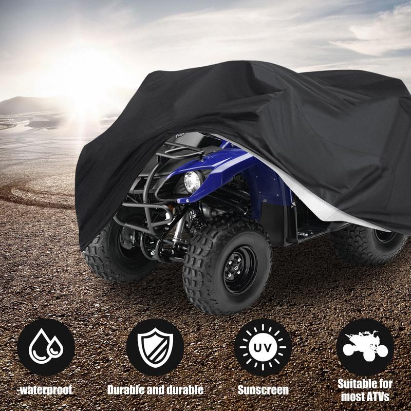 ATV Cover Universal 190T Oxford Motorcycle Waterproof Cover Outdoor Protection Dust Motorbike Vehicle Scooter Bicycle Protective