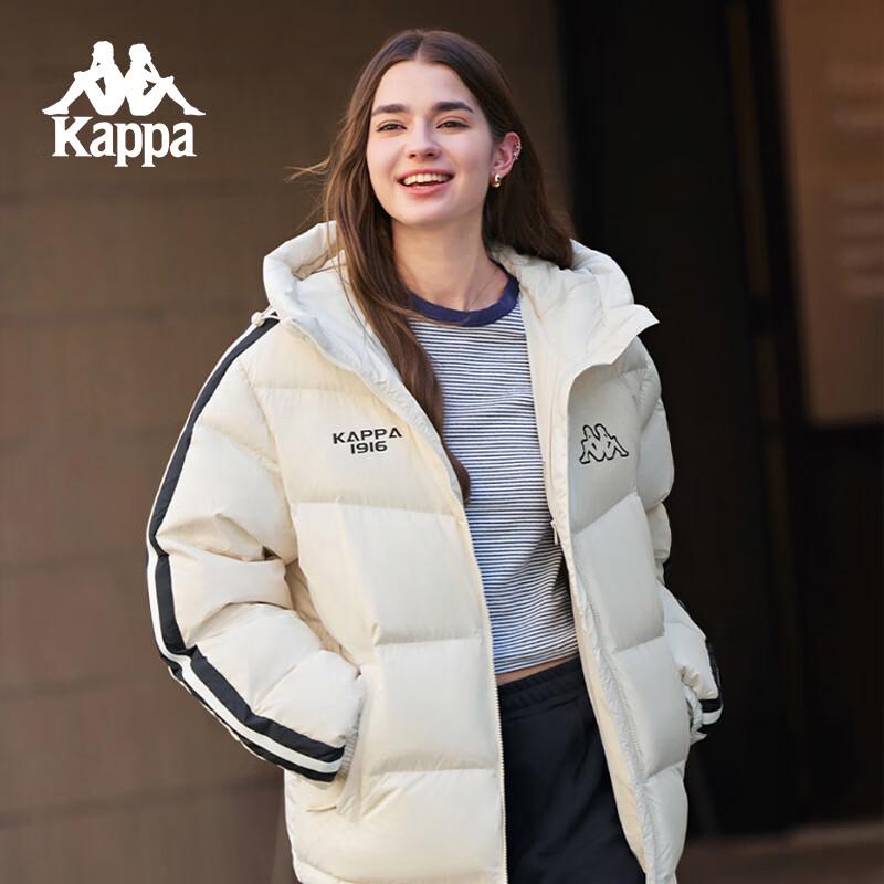 Kappa 2025 Winter Unisex Hooded Down Jacket K0FZ2YY08D L