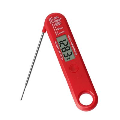 Wasserdichtes Digitales Sofortlese-Fleischthermometer mit Klappsonde zum Kochen von Lebensmitteln, Süßigkeiten, BBQ-Grills und mehr