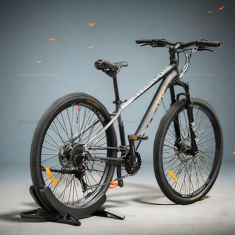 Adjustable Bicycle Floor Bracket for Mountain Bike Sliding Stable Durable Bicycle Display Rack 30-80mm for Easy Portability