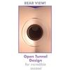 Plug tunnel - Anal Fantasy - Gaper - Verre - 9cm longueur - 4cm largeur - 2cm ouverture