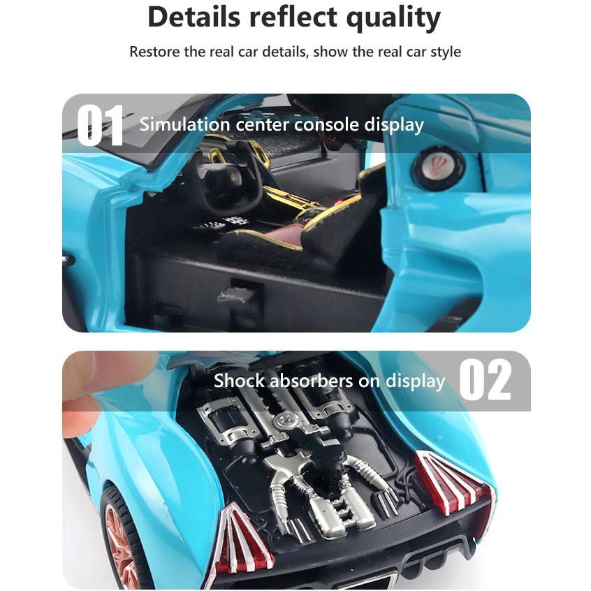 Hongqi S9-Druckgussauto-Modellspielzeug im Maßstab 1:24, zurückziehbares Spielzeugfahrzeug mit Sound, Licht und Spray für Kinder, Kleinkinder, Jungen und Mädchen, Geschenkkollektion